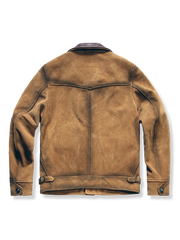 ジョニー・デップ スエード レザージャケット