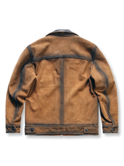 マルチポケット イエロー  レザージャケット