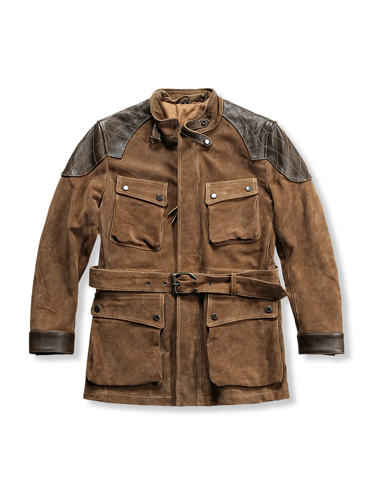 M65スウェード スタンドカラー レザージャケット