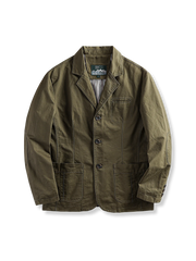 コットン  テーラードジャケット