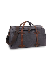 ビンテージワックスキャンバストラベルバッグ