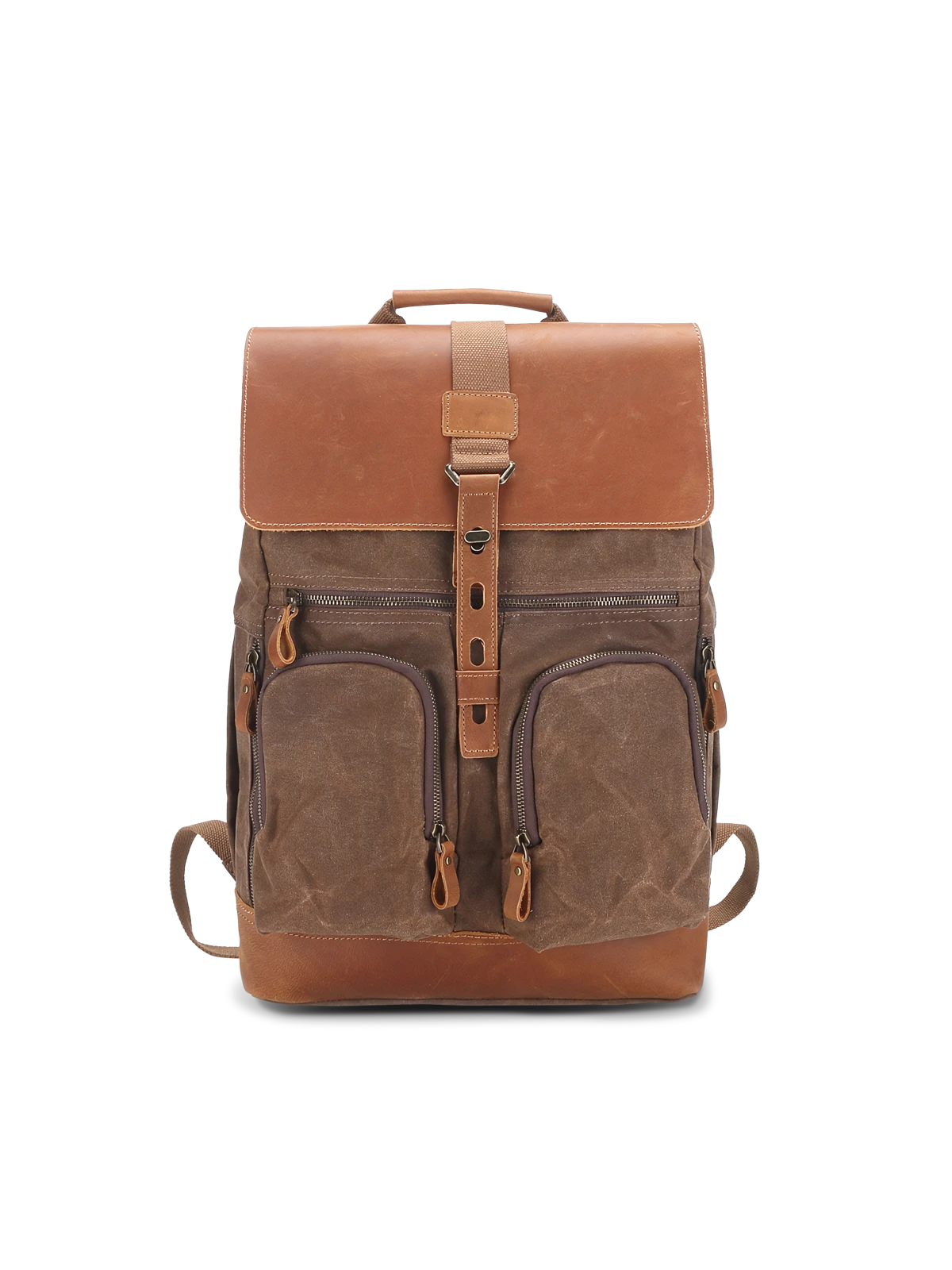 馬革 ワックスドキャンバス リュック