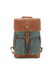 馬革 ワックスドキャンバス リュック