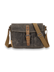 ヴィンテージ防水耐磨耗性ショルダーバッグ