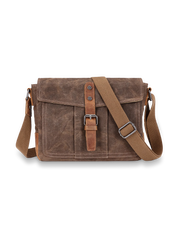 ヴィンテージ防水耐磨耗性ショルダーバッグ