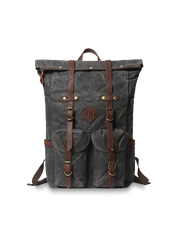 ワックスキャンバス アンティーク風リュックバック