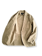 ウォッシュドダイドカジュアルブレザー