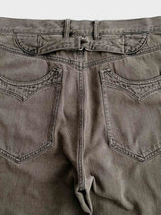 詳細画像: デニムパンツのディテール画像