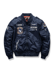 T-33/F-80 戦闘機刺繍バッジ MA-1フライトジャケット