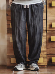 水波紋プリーツ座禅パンツ