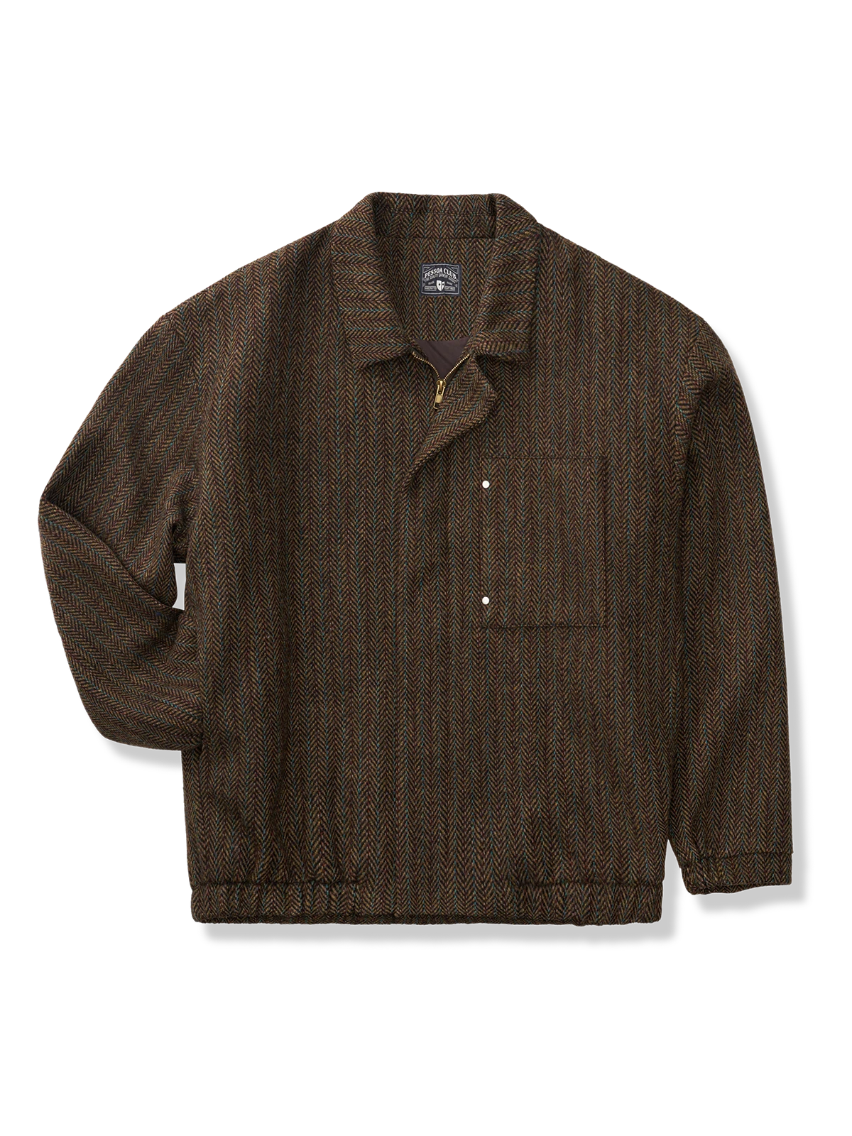 ヘリンボーン ウール ジャケット