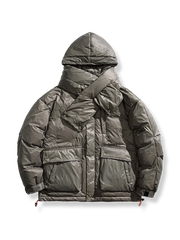 スカーフ 中綿ジャケット