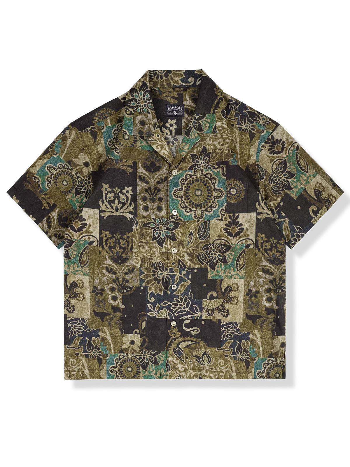 PLAME AUBE｜布地コンビ　アロハシャツ