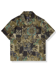 PLAME AUBE｜布地コンビ　アロハシャツ