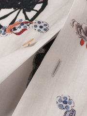 浮世絵柄 アロハシャツ