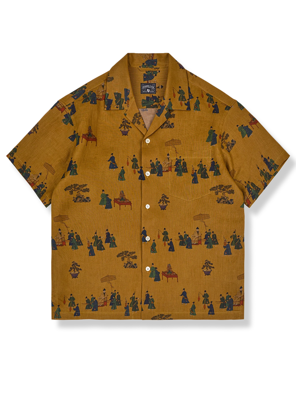 夏の浮世絵 ハワイアンシャツ