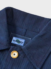 濃淡グラデーション　藍染めジャケット