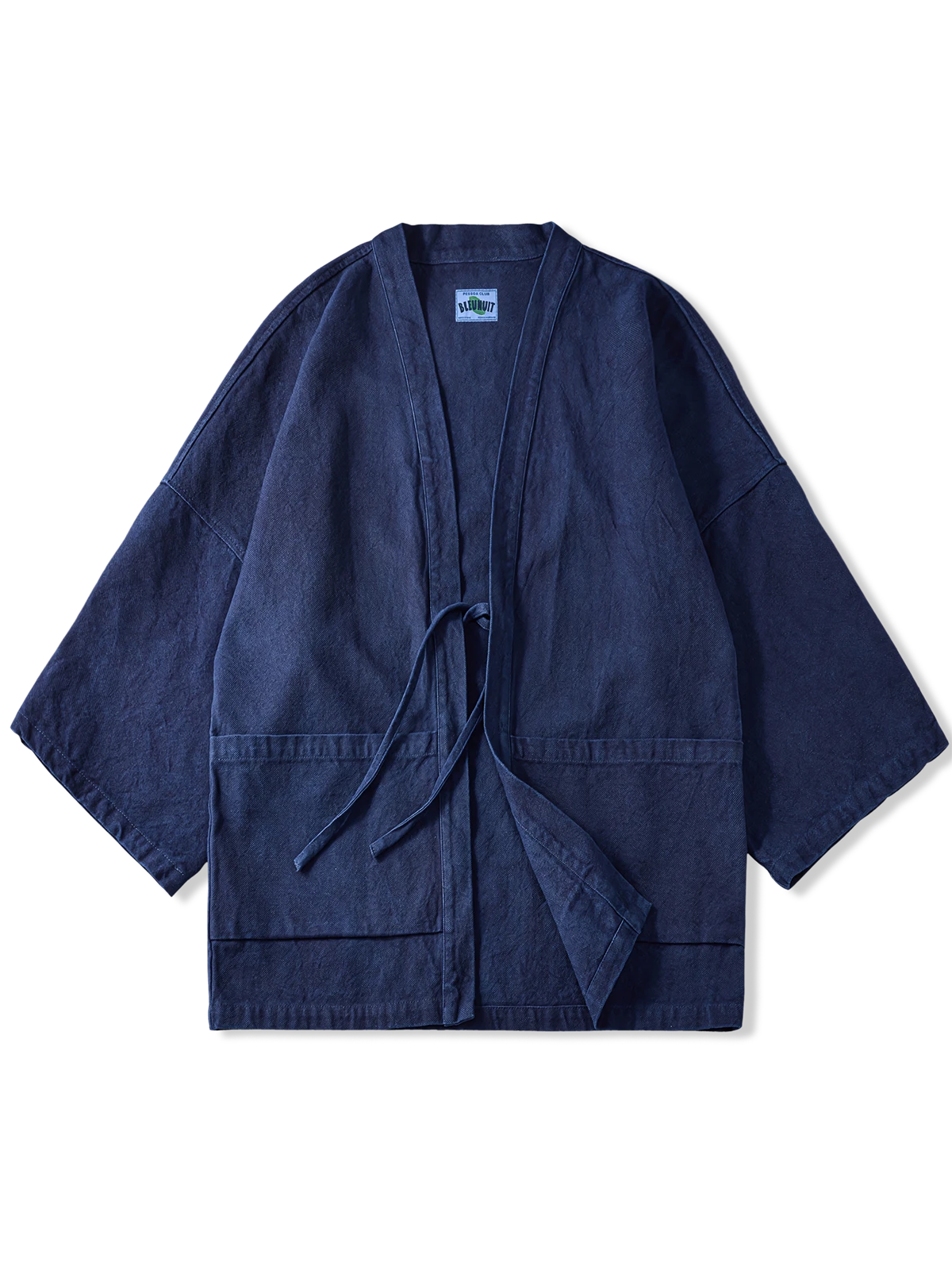 植物染め コットン リネン はんてん