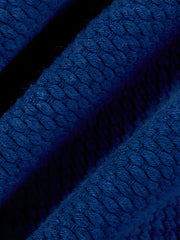 裏バンダナ柄　藍染フレンチワークジャケット