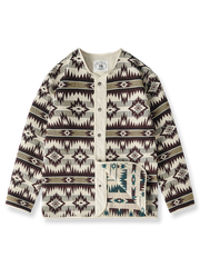 先染め シェニール ナバホ総柄 ジャケット