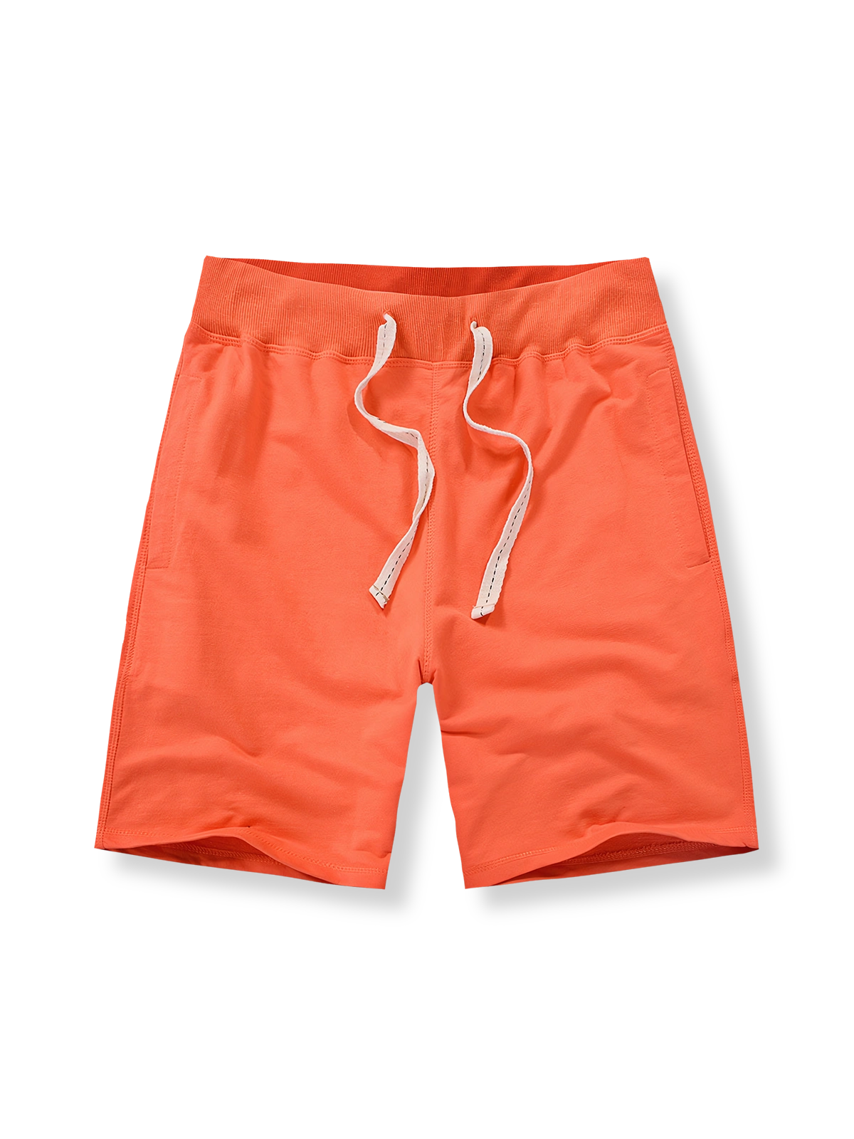 オールコットンオーバーサイズスポーツショーツ正面図