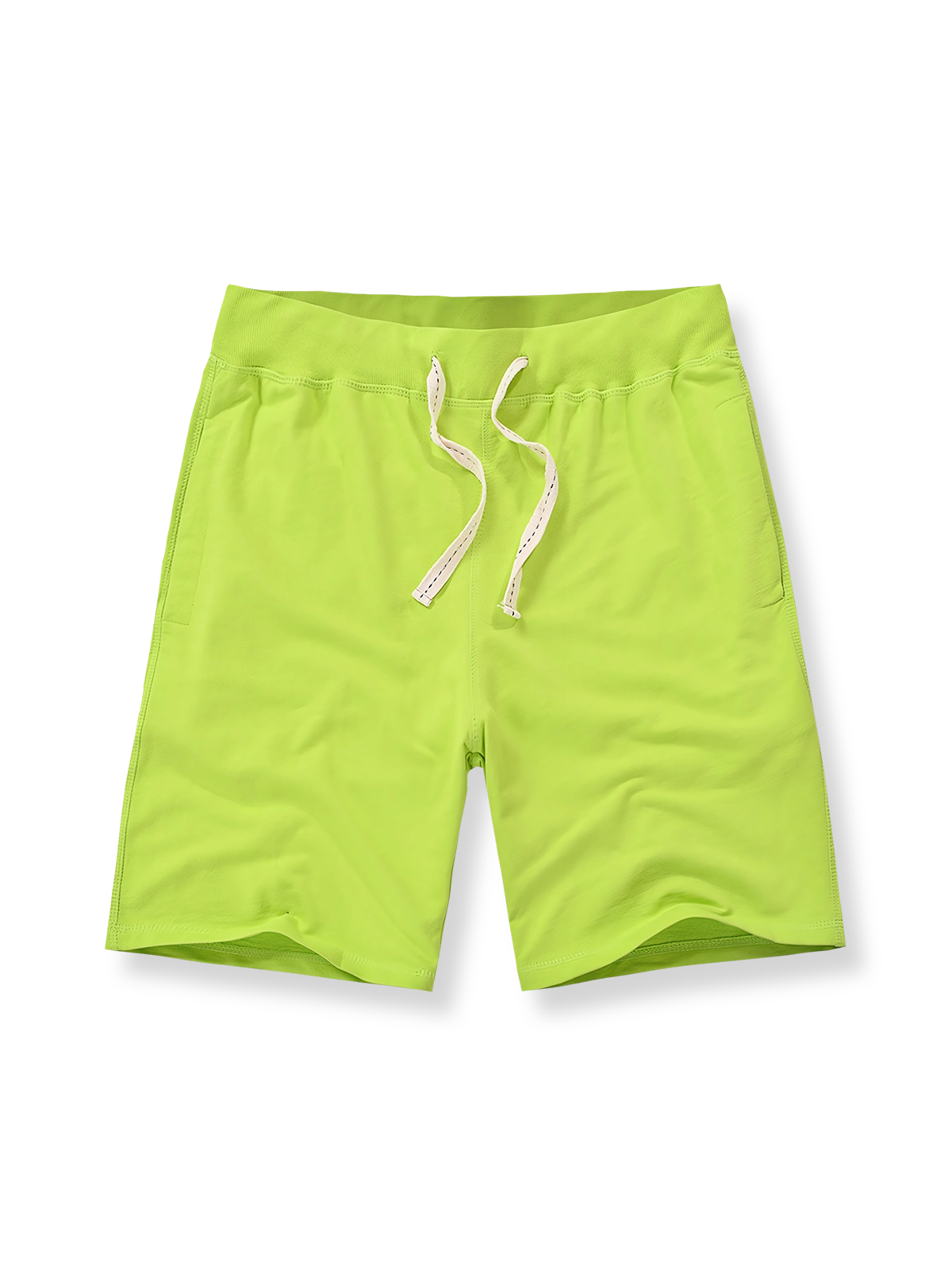 オールコットンオーバーサイズスポーツショーツ正面図