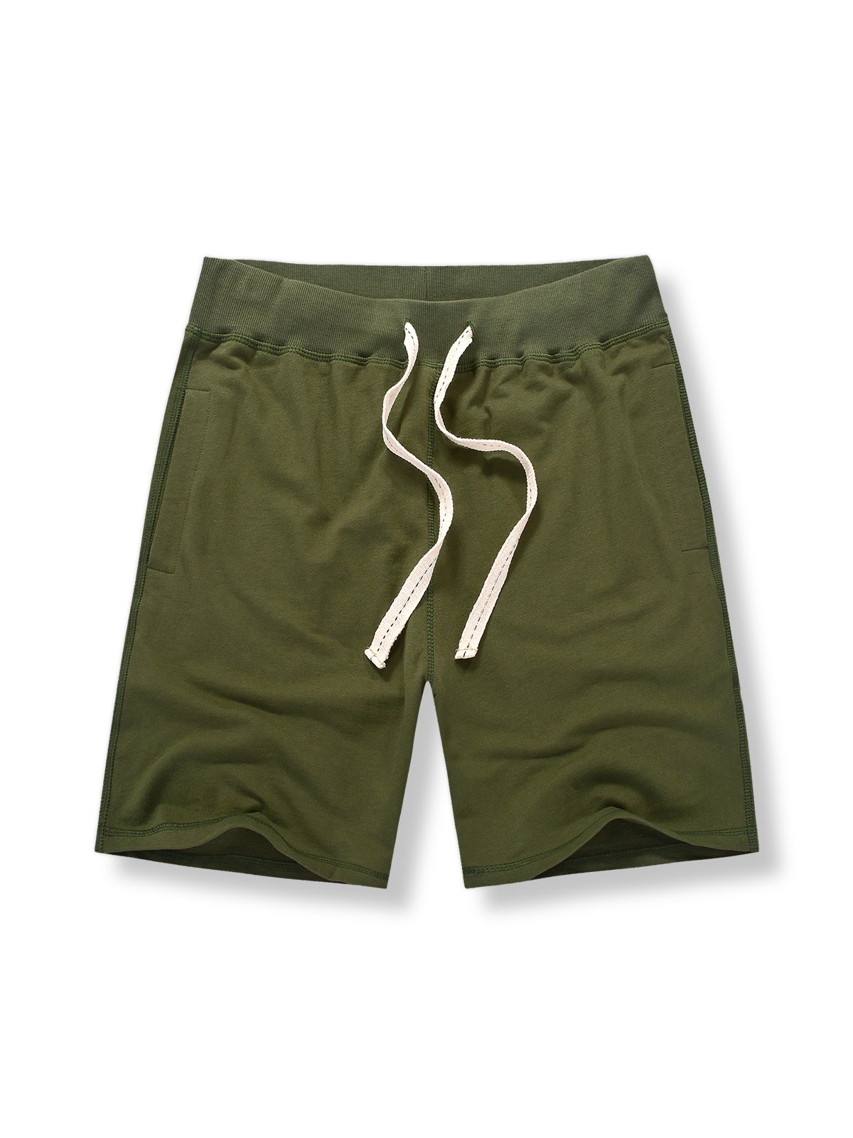 オールコットンオーバーサイズスポーツショーツ正面図