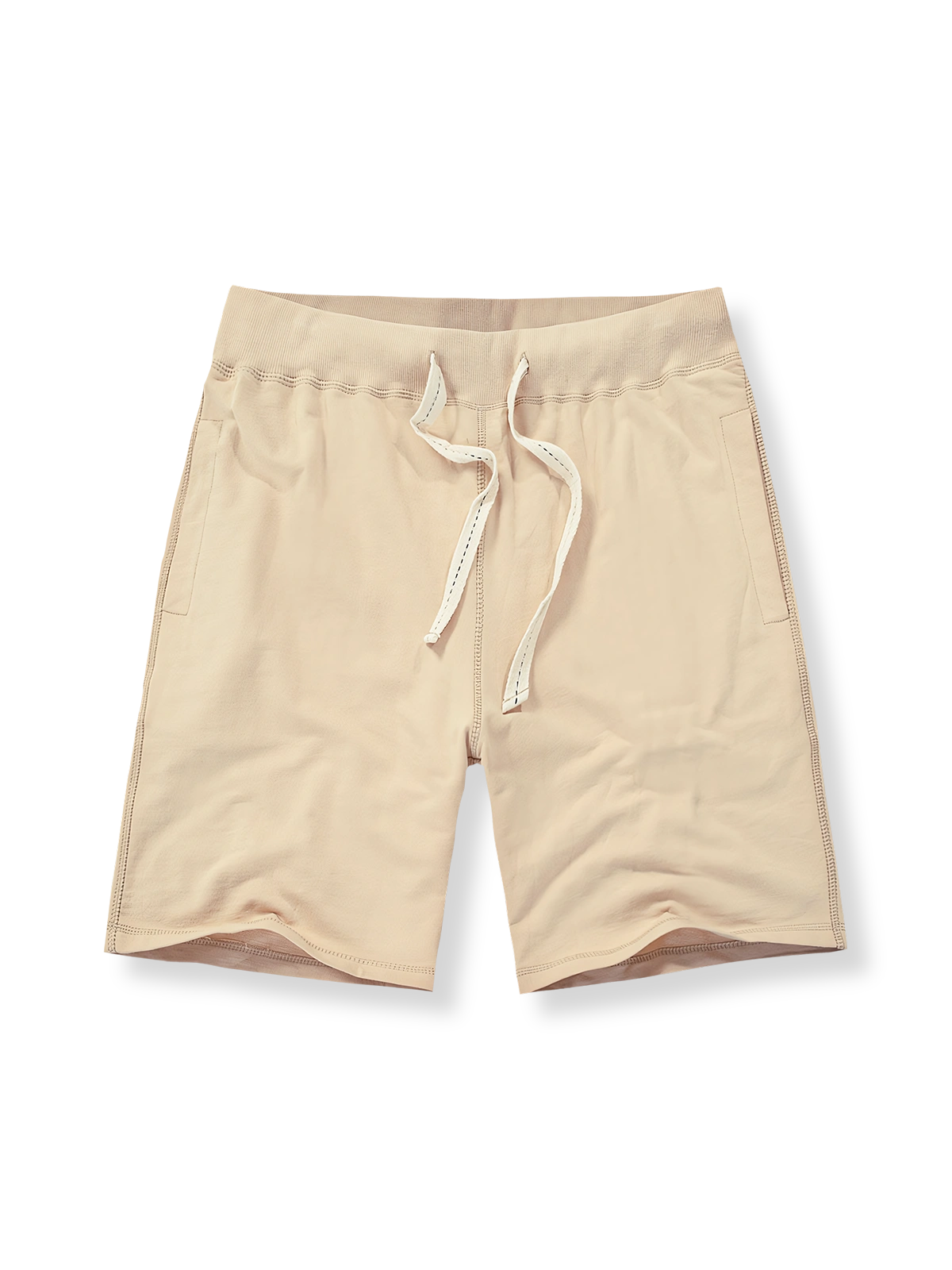 オールコットンオーバーサイズスポーツショーツ正面図