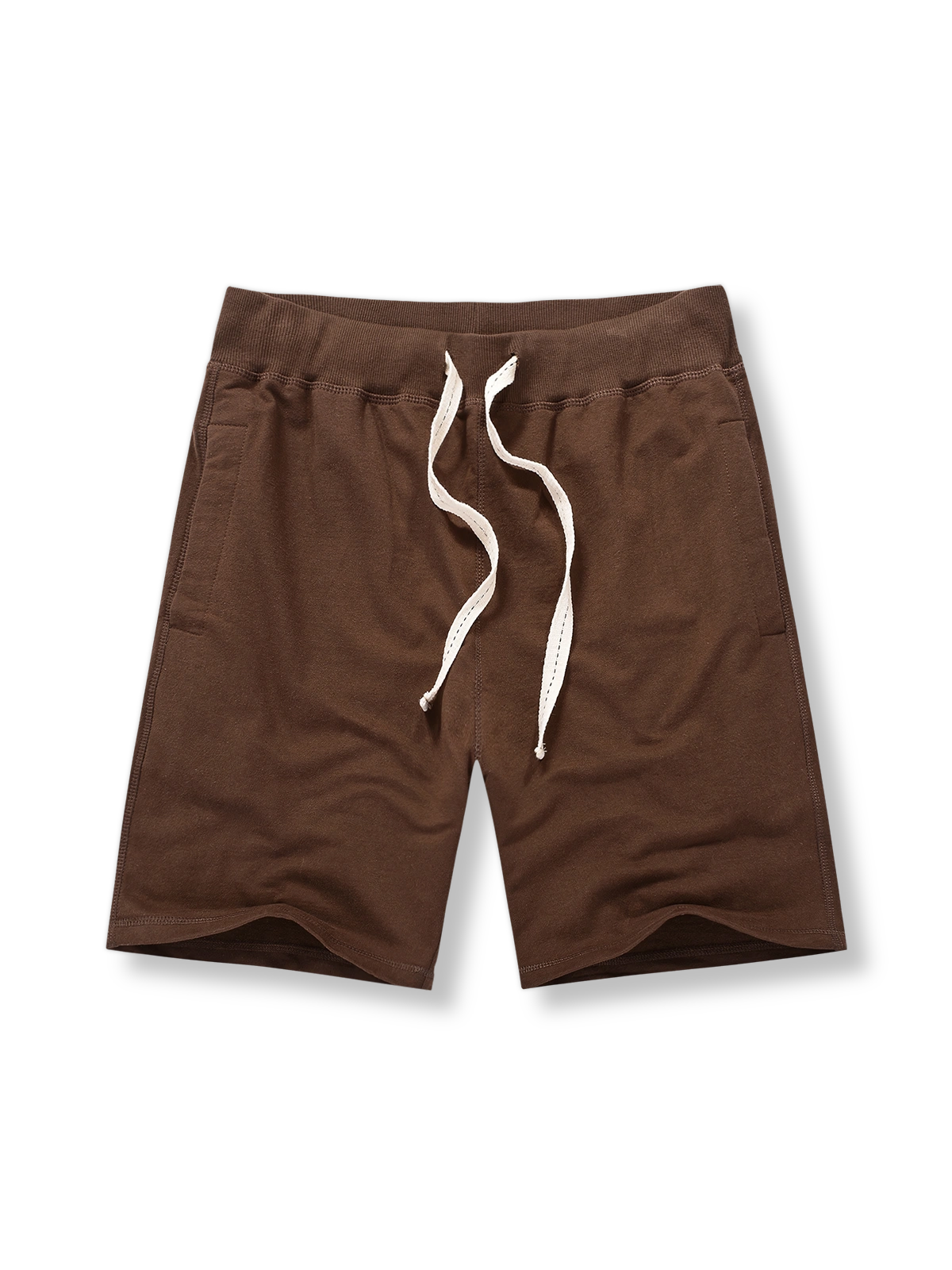 オールコットンオーバーサイズスポーツショーツ正面図