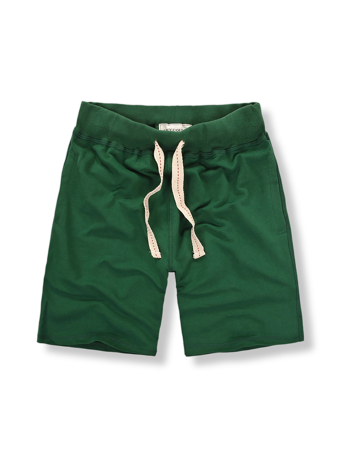 オールコットンオーバーサイズスポーツショーツ正面図