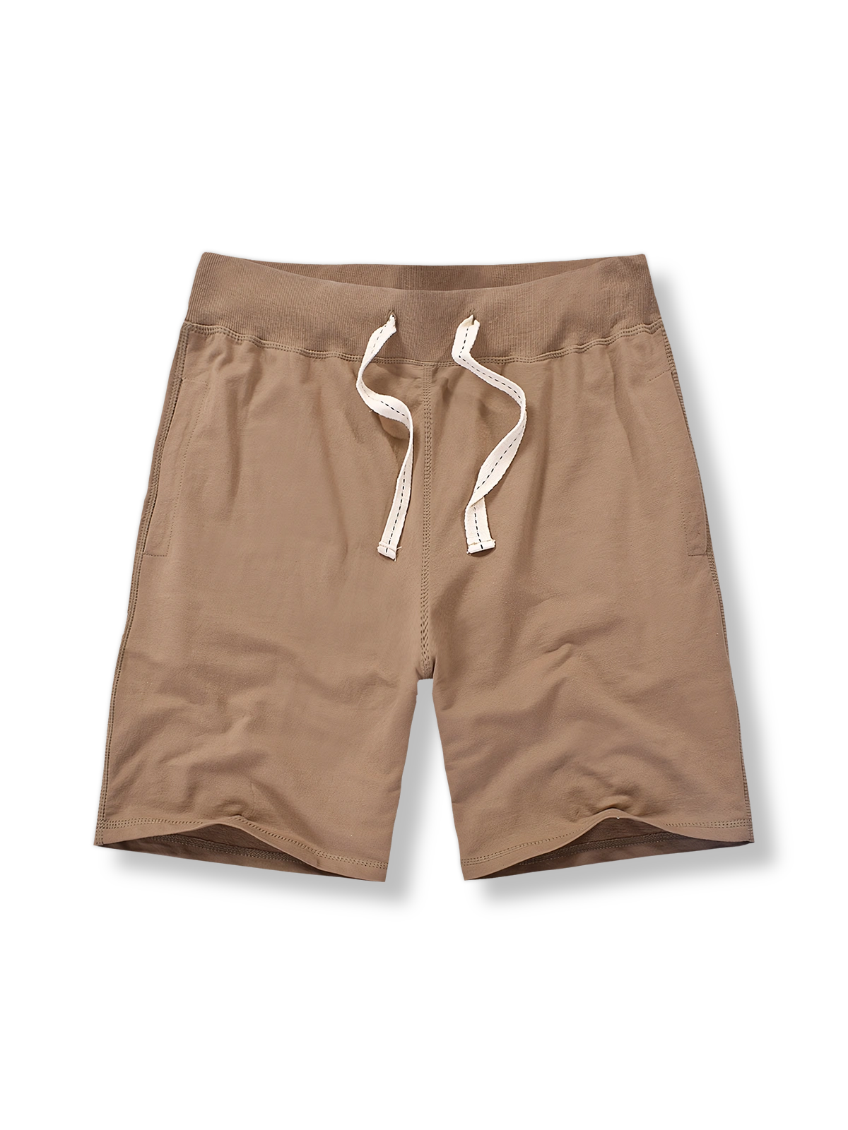 オールコットンオーバーサイズスポーツショーツ正面図