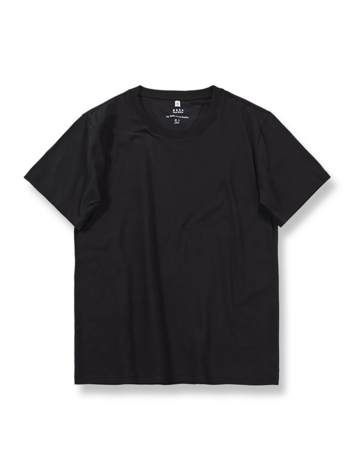 スラブコットンショートスリーブTシャツ正面図