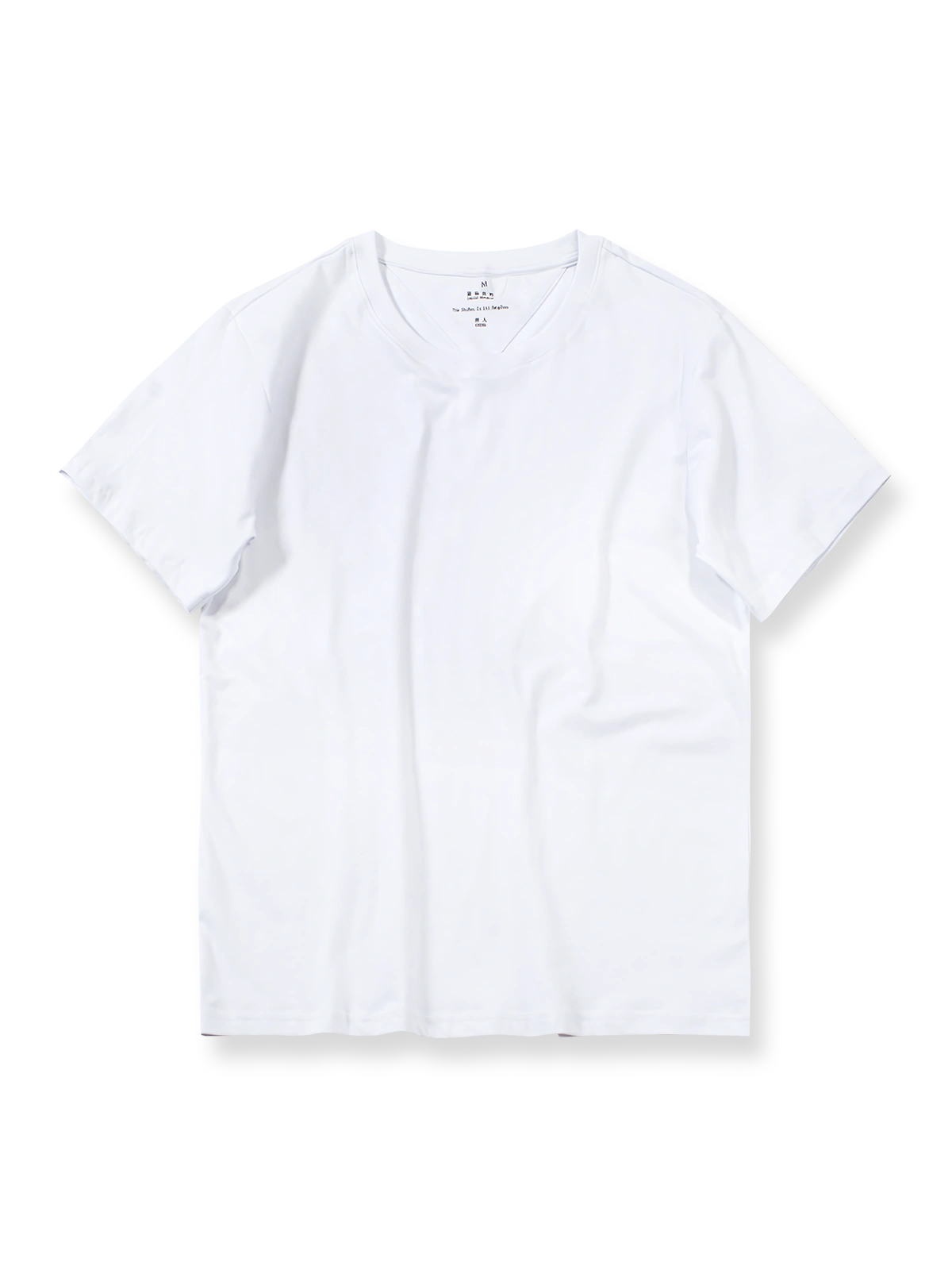 スラブコットンショートスリーブTシャツ正面図