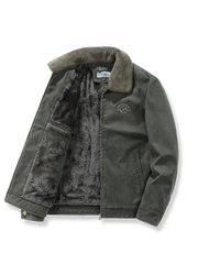 フード付き 裏ボア フリース ジャケット