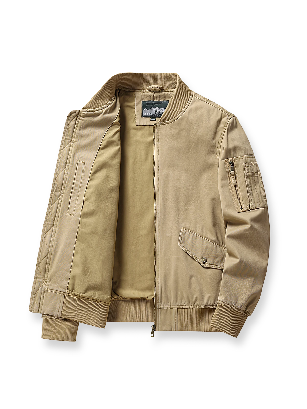 コットン ベースボールジャケット