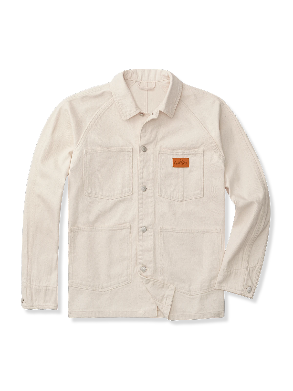 カジュアルホワイトハンティングデニムジャケット