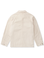 カジュアルホワイトハンティングデニムジャケット