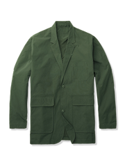 袖タック入り無地テーラードジャケット