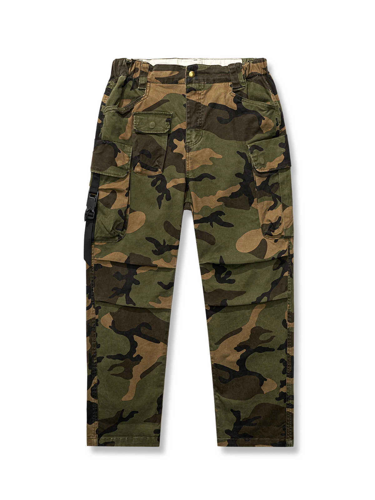 カモフラ柄大型ポケットカーゴパンツ