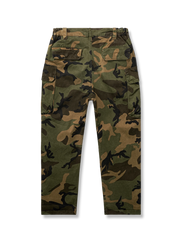 カモフラ柄大型ポケットカーゴパンツ