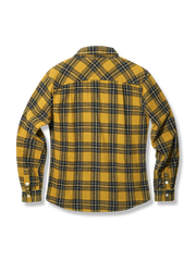 起毛加工　チェック柄ワークシャツ