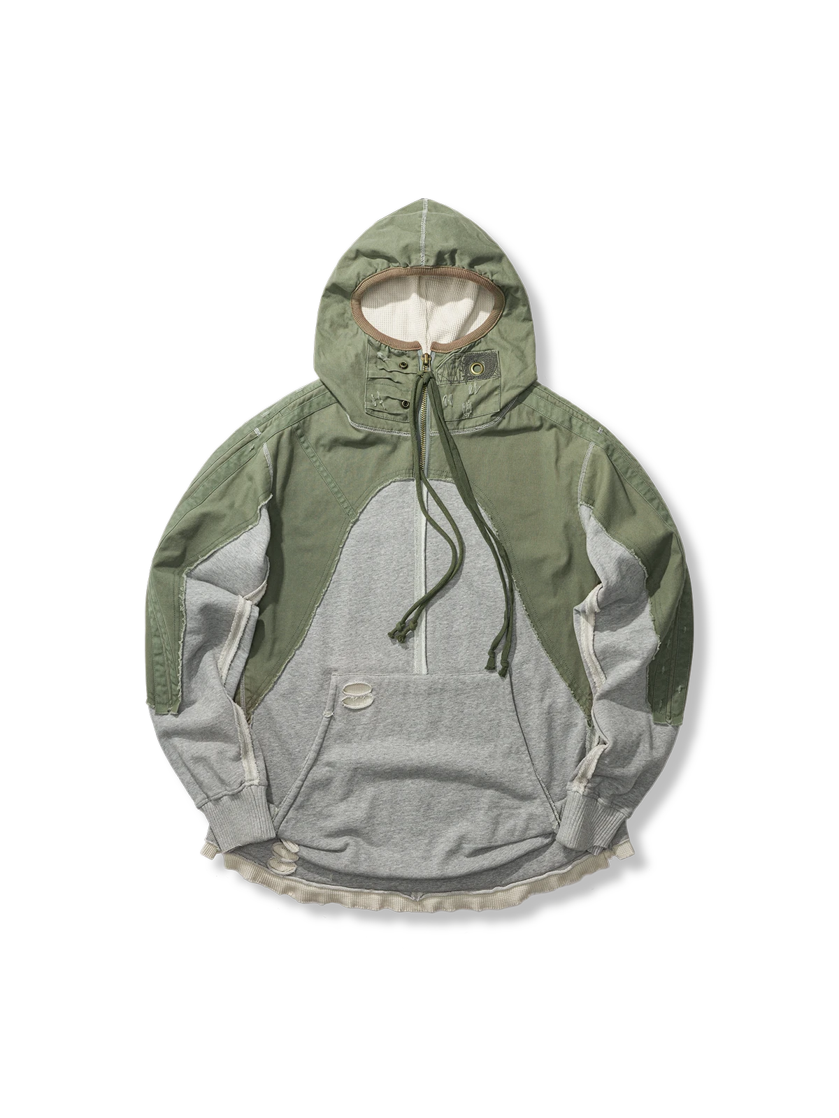 コンビダメージパーカー