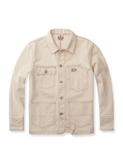 ヘビーウェイト　ナチュラル綿帆ワークジャケット