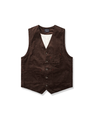 コーデュロイベスト