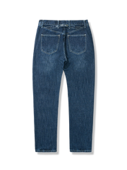 14ozスラブデ ミドルライズストレートデニム