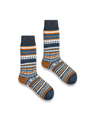 3足セット エスニック柄 厚手ソックス#PC