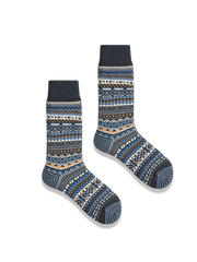 3足セット エスニック柄 厚手ソックス#PC