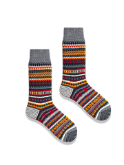 3足セット エスニック柄 厚手ソックス#PG