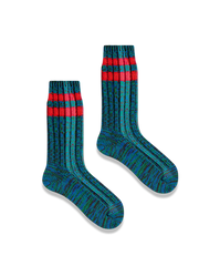 3足セット エスニック柄 厚手ソックス#PM