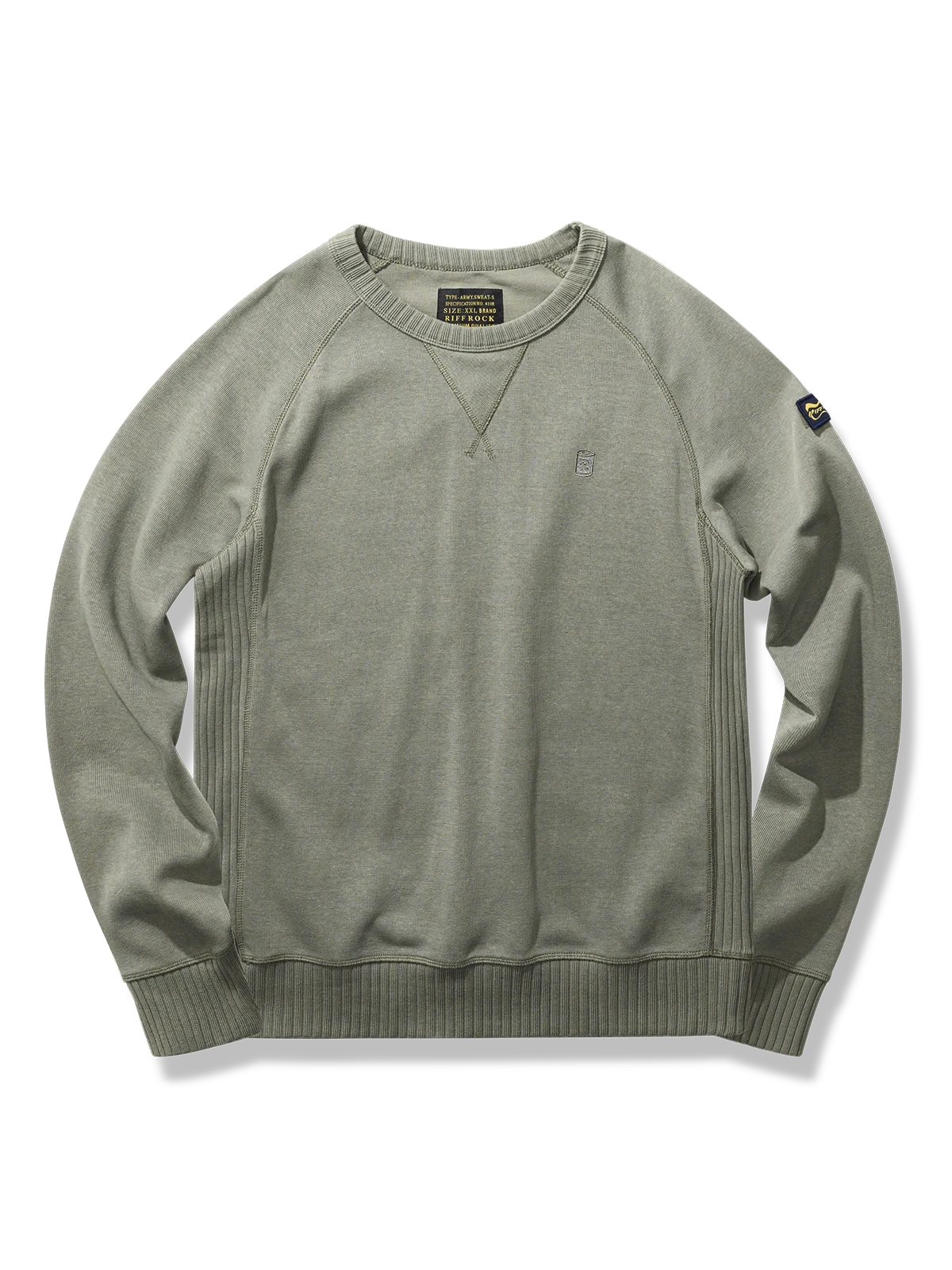 オーダーメイドリブ　クルーネックスウェット